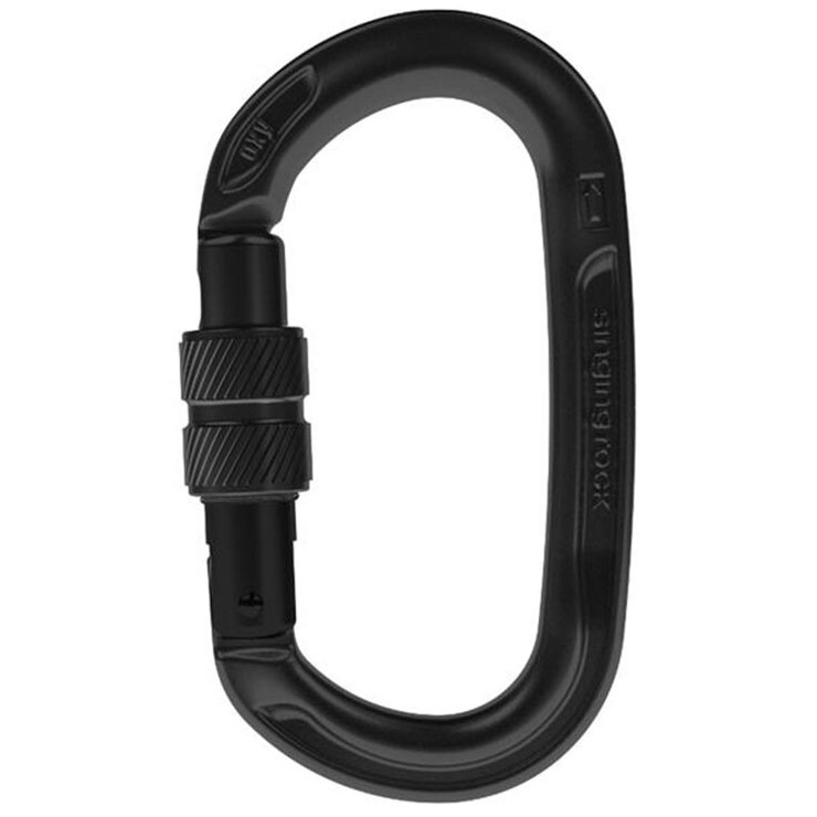 SINGING ROCK Oxy Screw black karabiner